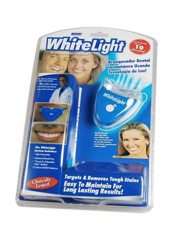 

Whitelight Dental Electric LED Light Teeth White Kit with Battery, 1 Piece