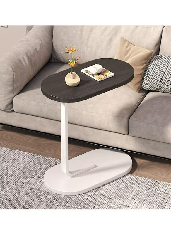 

DubaiGallery Simple & Modern Aesthetic Standing Table, White/Black