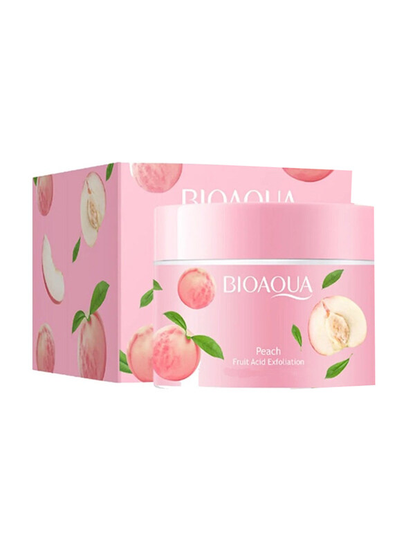 

Bioaqua Peach Exfoliating Deep Skin Cleaning Face Body Scrub Cream, 140gm