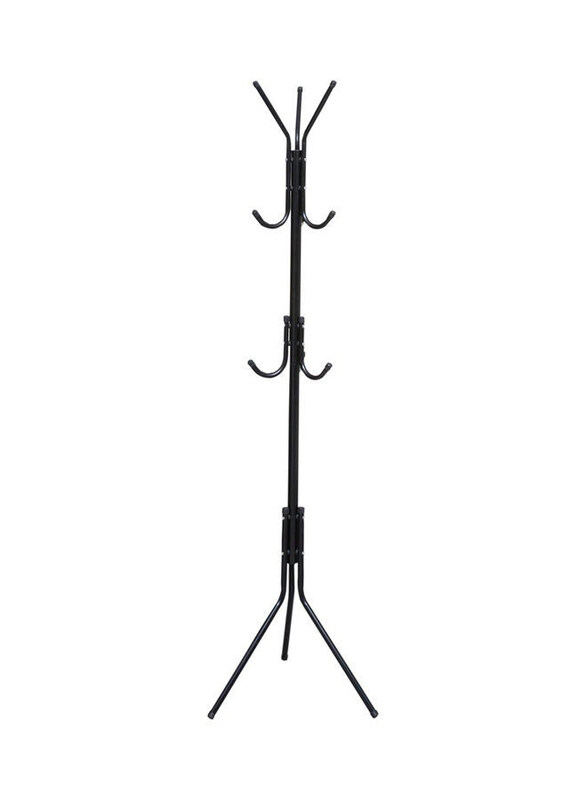 

Wt-Easycare Hook Coat Hanger Clothes Stand, 61 x 45 x 175cm, Black