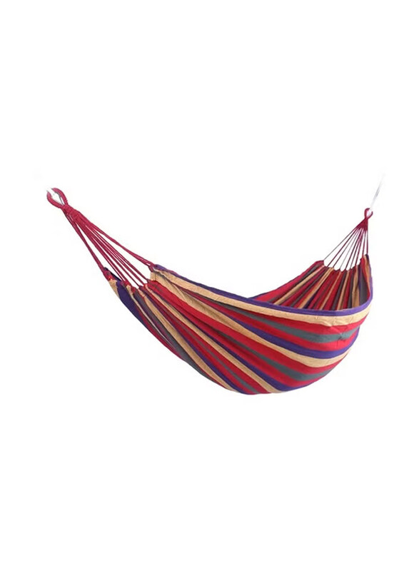 

Generic Multifunctional Outdoor Portable Canvas Hammock, Multicolour