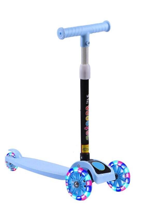 

Generic Foldable 2 in 1 Ride-On Toy, Ages 3+, Blue