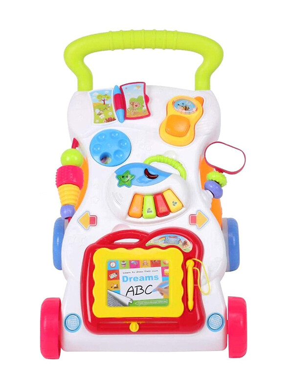 

Hunger Science Educational Interactive Learning Walker for Children Kids Baby Toddler, Multicolour