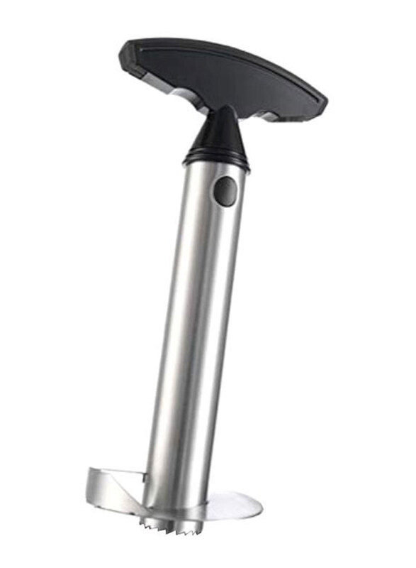 

Generic Pineapple Corer Slicer, Silver/Black