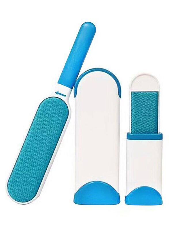 

Generic Pet Fur Remover, Set of 3, Blue/White