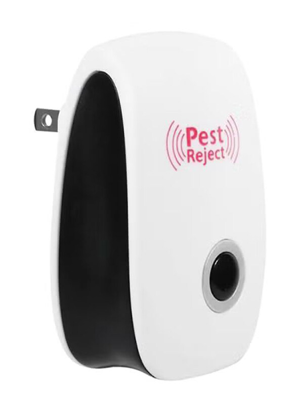 

Generic Ultrasonic Pest Repelled, White/Black