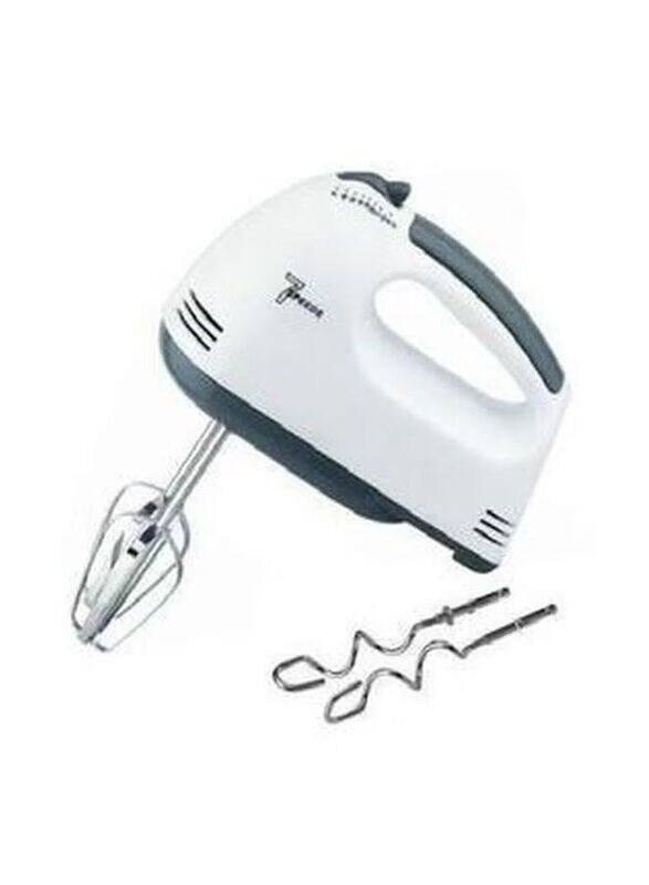 

Generic Portable Hand Mixer, 180W, GE810HL0UH1RANAFAMZ-2810130, White/Black