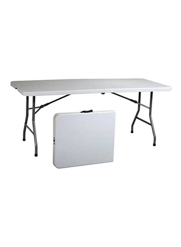 

Office Star Multipurpose Foldable Table, White/Black