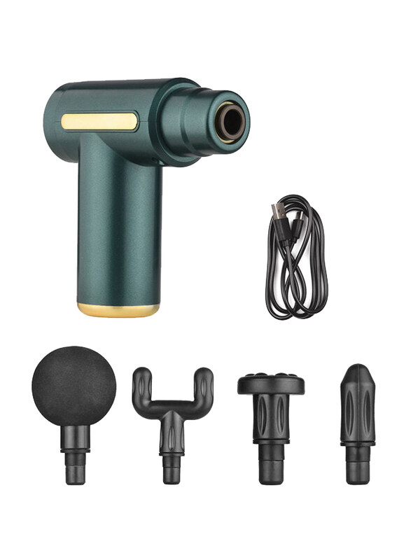

Generic 6-Level Mini Fascia Massager with 4 Heads and USB Cable, Assorted