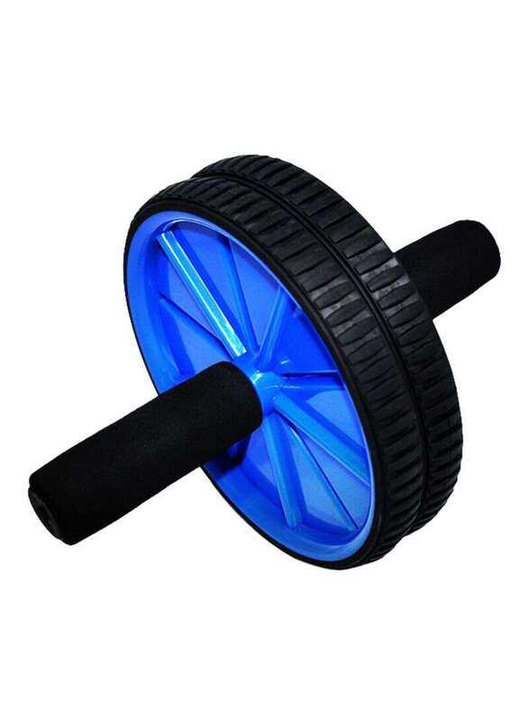 

Generic Double Wheel-Ab Power Roller, Black/Blue