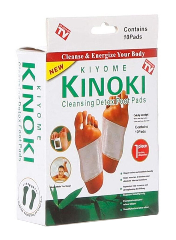

Generic Kinoki Detox Foot Patch Bamboo Pads Patches With Foot Care Tool Improve Sleep Slimming Feet Sticker, 10 Pieces
