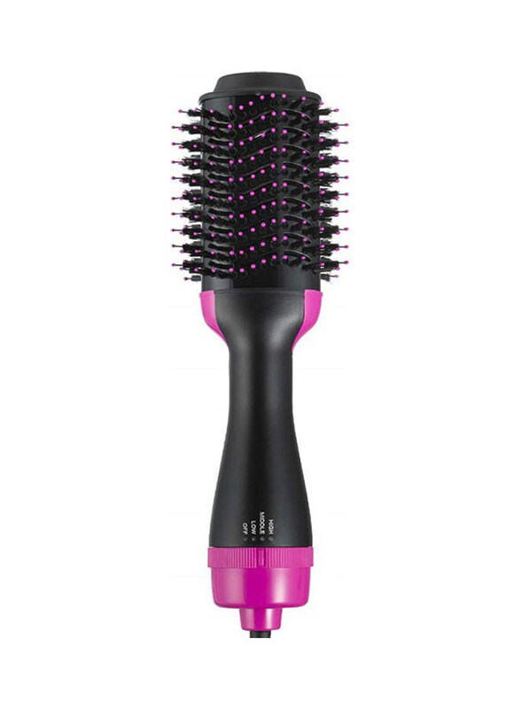 

Generic Hot Air Brush With Wire, Pink/Black