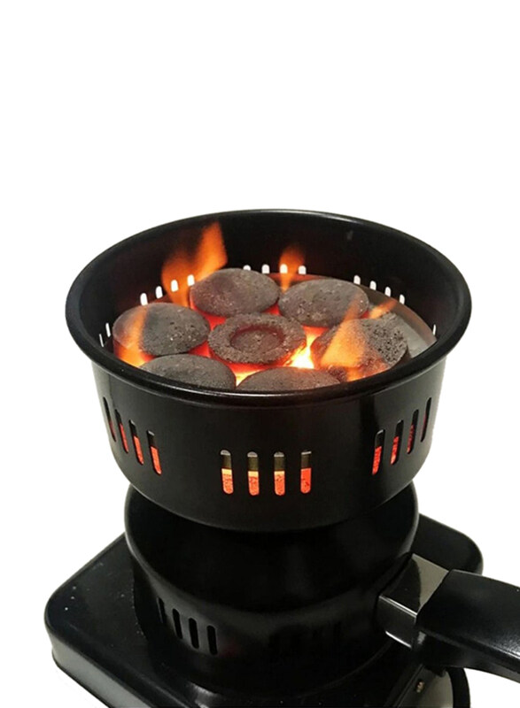 

Generic Multipurpose Electric Charcoal Stove Kitchen Supplies, 100W, Black