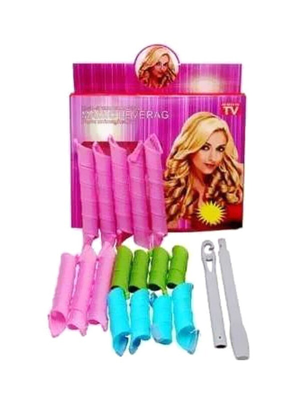 

Magic Leverag Hair Curler Set, 18 Pieces, Multicolour