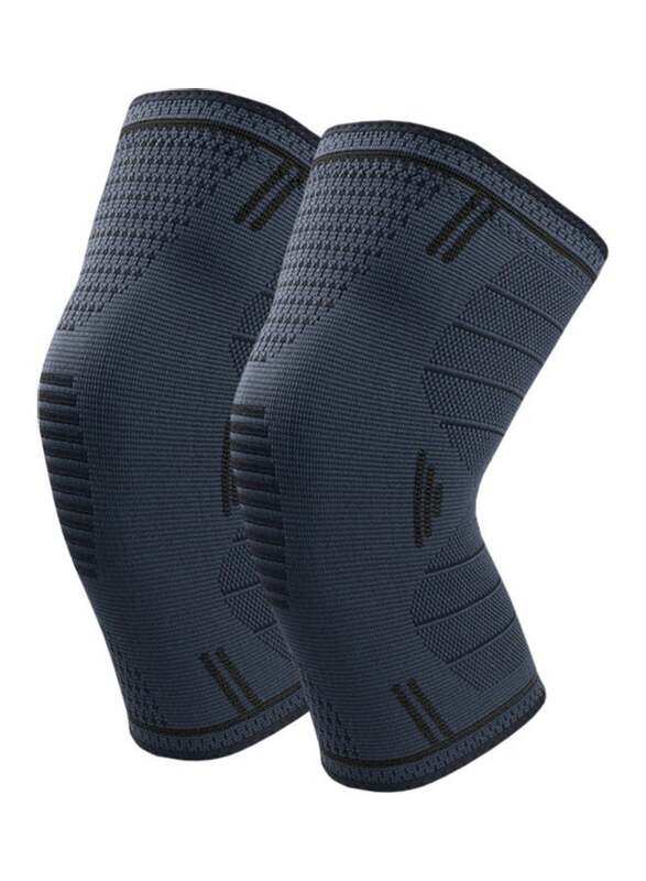 

Generic Protective Knee Pads Anti-slip Knee Brace Compression Joint Protection Knee Support, Large, Black