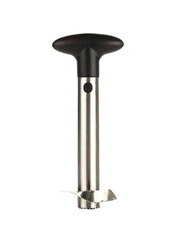 

Generic Premium Pineapple Corer Slicer, Silver/Black