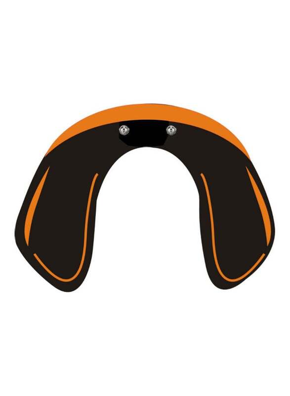 

Generic Silicone Gel Pad Smart Household Hip Trainer Accessories, Black/Orange