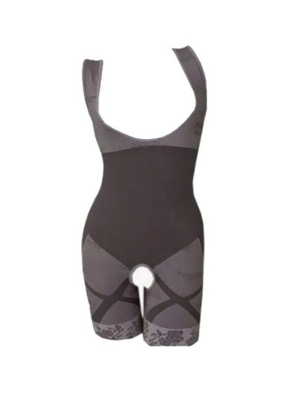 

Generic Polyester Corset, Grey, L/XL