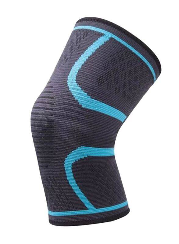 

Generic Protective Gym Knee Pad, Large, Sky Blue/Black