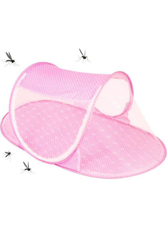 

Xiuwoo Soft and Portable Baby Mosquito Net, 60 x 54 x 104cm, Pink