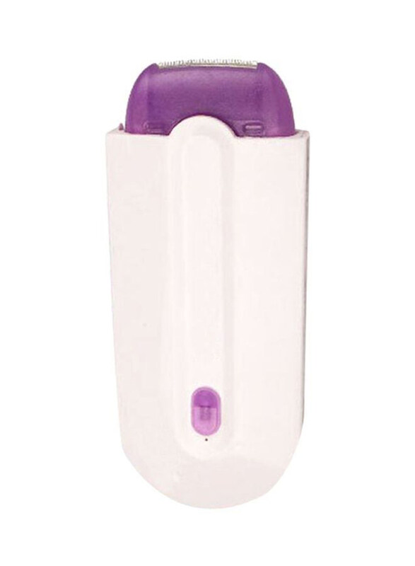 

Generic Painless Shaving Hair Removal Device, White/Purple