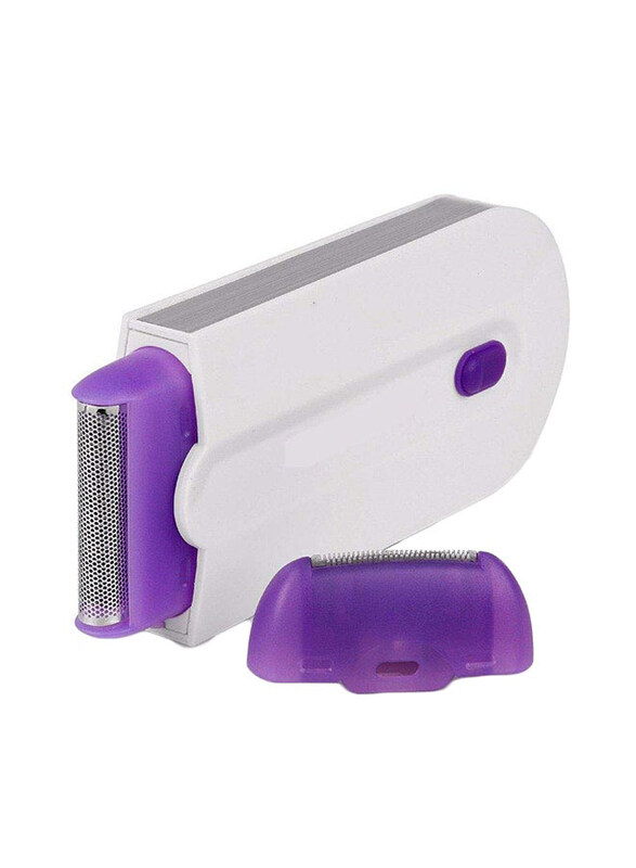 

Generic Rechargeable Finishing Touch All Body Facial Hair Remover, White/Purple
