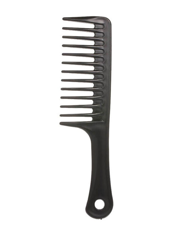 

Generic Heat-Resistant Large Wide Tooth Comb for All Hair Types, 24.5cm