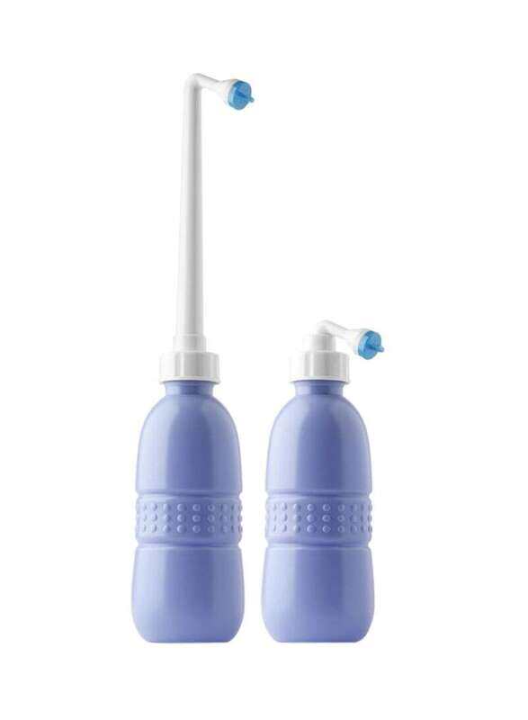 

Shattaf 420ml 2-Piece Bidet Set, Blue/White