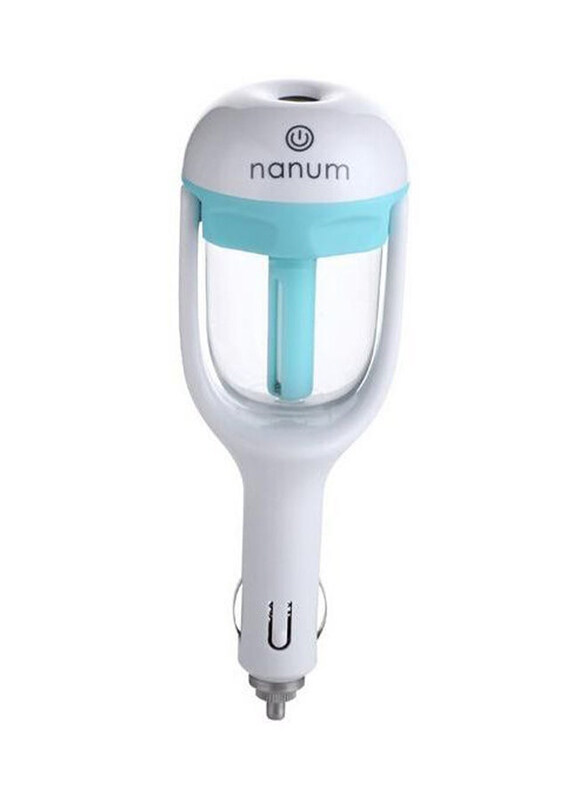 

Nanum 12V Car Purifier & Steam Humidifier, White/Blue