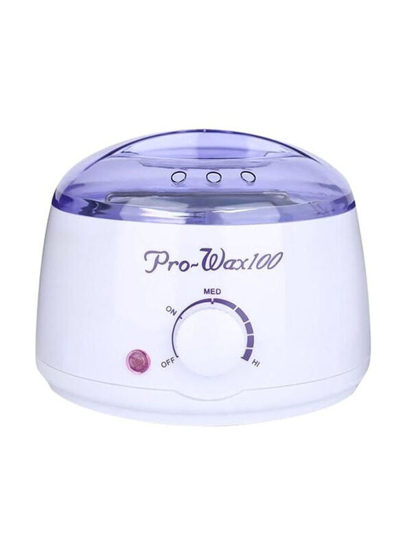 

Pro-wax100 Salon Equipment Electric Wax Heater, White/Purple