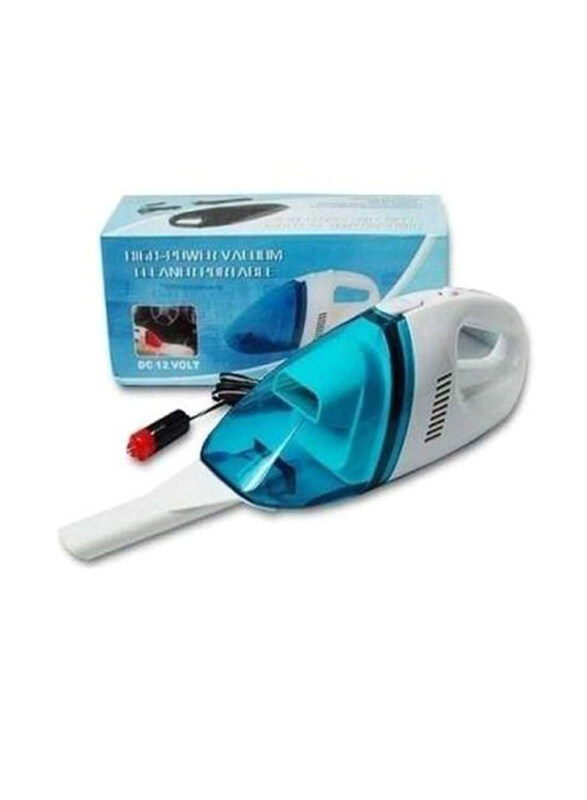 

Generic Dolphin Car Vacuum Cleaner, F1720, White/Blue
