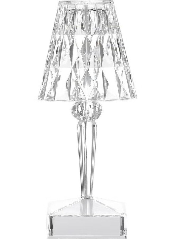 

Generic USB Rechargeable Diamond Table Lamp, Multicolour