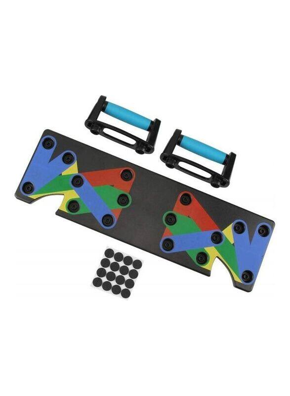

Generic Fitness Workout Pushup Stand Set, Multicolour
