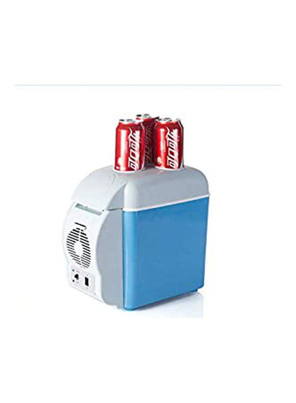 

Generic Portable Car Mini Fridge, 12V, Blue/White