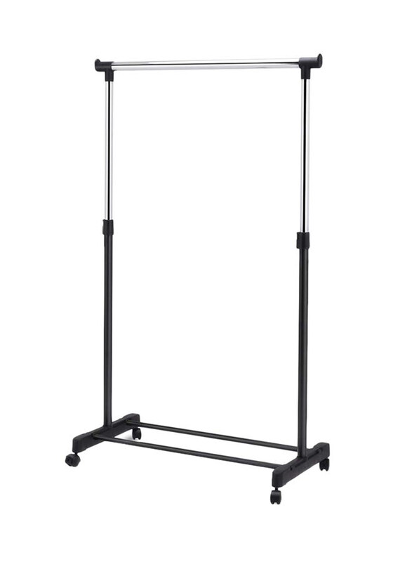 

Generic Single Garment Rack, Medium, Grey/Black