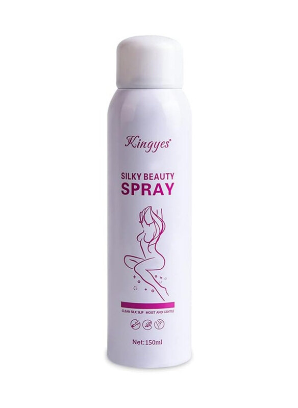 

Kingyes Silky Quick & Painless Hair Removal Spray Foam for Legs, Arms, Underarms, Chest, Back, 150ml