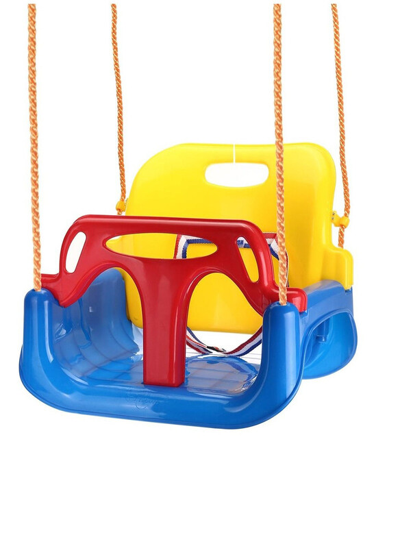 

DubaiGallery 3-In-1 Baby Toddler & Teens Playground Hanging Swing Seat, Multicolour