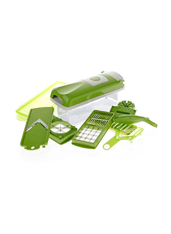 

Generic Fruit and Vegetable Slicer, Green/White