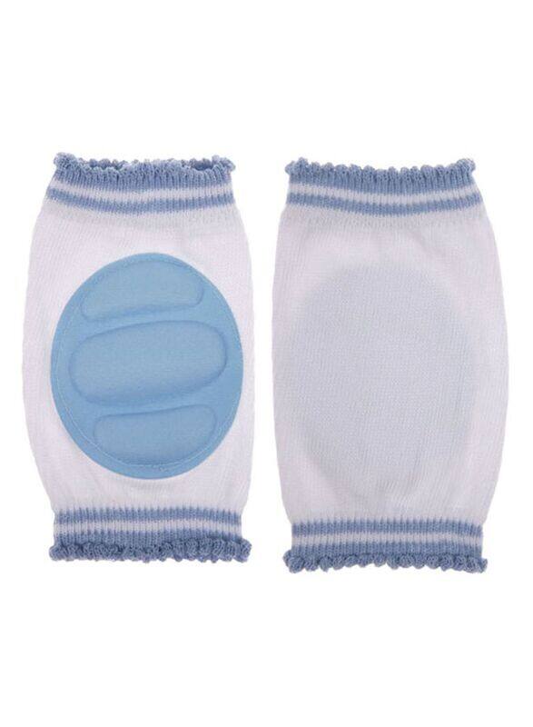 

Generic Safety Crawling Elbow and Knees Cushion Pads, Blue/White