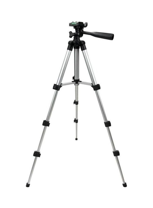 

NA Universal Aluminium Alloy Stand Tripod, PS-027, Silver/Black