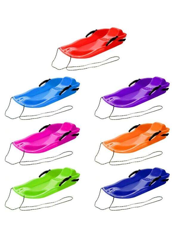 

Generic Sand Sled with Brakes & Pull Rope Random Colour Snowboard, Ages 6+, Multicolour