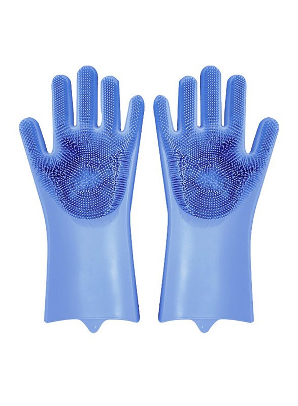 

Generic Heat Resistant Gloves, Blue