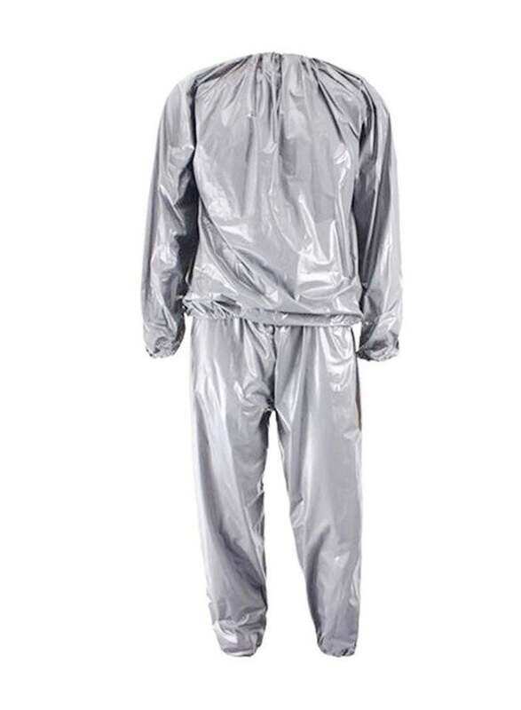 

Fitness World Sauna Suit, Large, Grey
