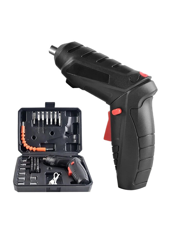 

DubaiGallery Cordless Electric Screwdriver Kit, Black