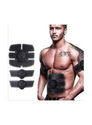 Abdominal and Hand Muscle Toner, 3 Pieces, Black