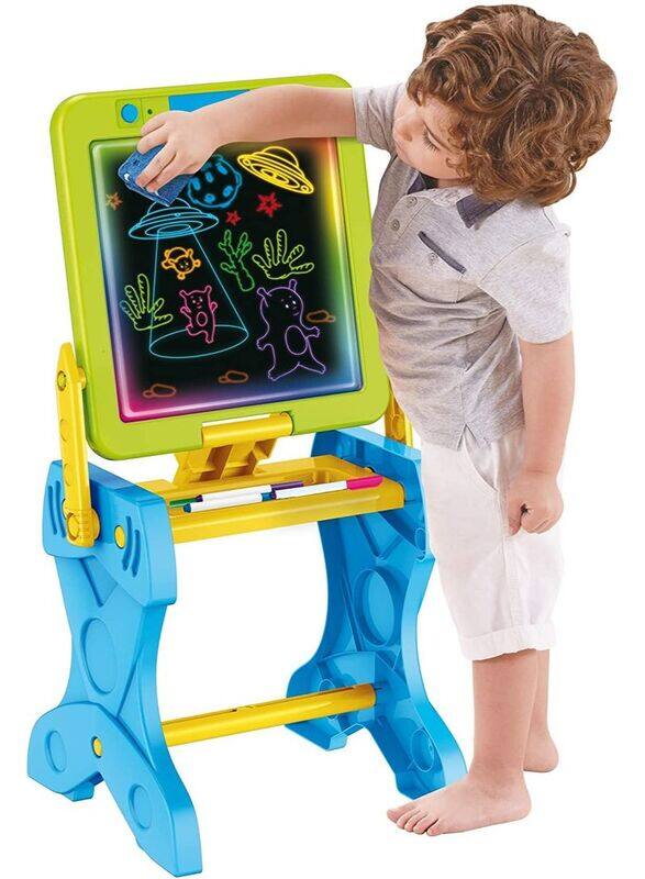 

Generic 2 in 1 Double Sided Easel Board, Ages 3 +, Blue