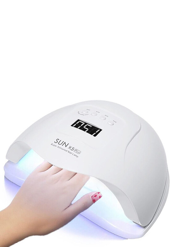 

Sun X5 Fast Drying 120W LED Automatically UV Nail Lamp, White