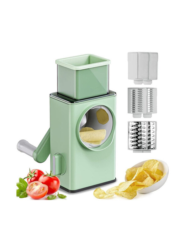 

DubaiGallery 3-in-1 Manual Round Rotary Slicer, Green