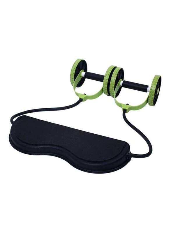 

Generic Skyland Two Wheel Abdominal Trainer, Black/Green