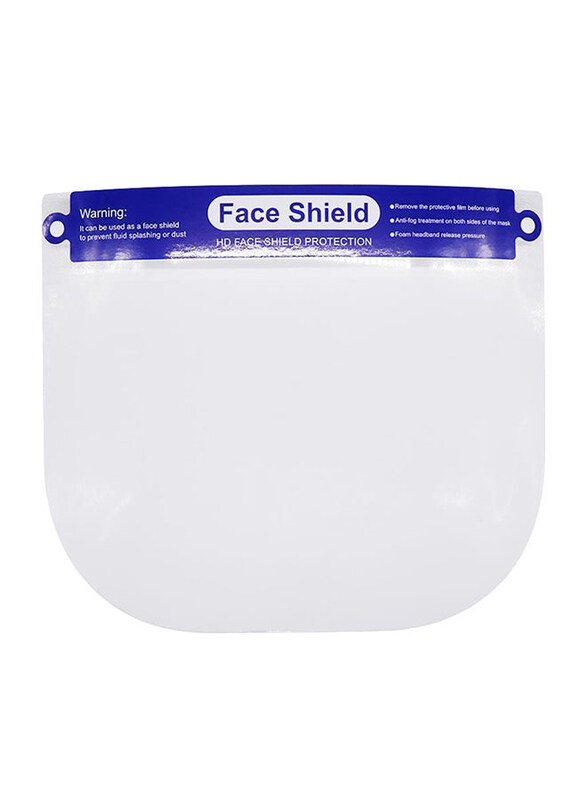 

Generic Protective Dust-Proof Welding Safety Face Shield, Blue/Clear